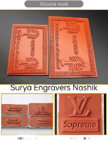 Surya Engravers Polished Silicon Rubber Dies, For Industrial Use, Certification : ISI Certified