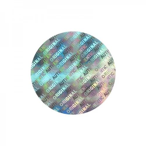 Printed Hologram Sticker, Color : Silver