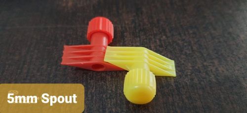 Flat-bottomed HDPE Spout Caps, Closure Type : Screw