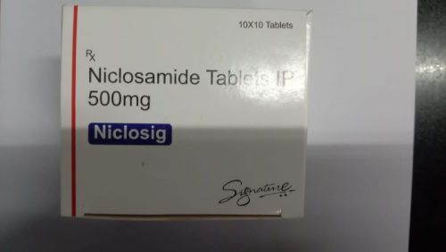 Niclosamide Niclosig 500 Mg Tablets For Worm Infections