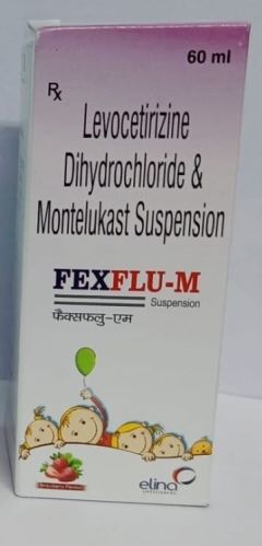 Fexflu M Syrup, For Clinical, Hospital, Form : Liquid