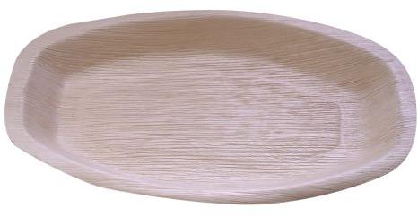 Areca Leaf Medium Oval Plate, For Serving Food, Size : 36x25x2.5 Cm