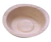 Round Areca Leaf Mini Bowl, For Hotel, Restaurant, Home, Pattern : Plain