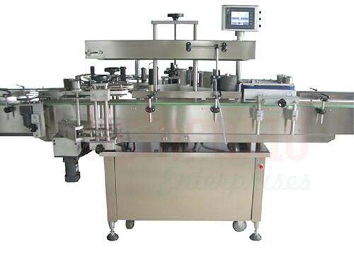 Automatic Top and Side Sticker Labeling Machine