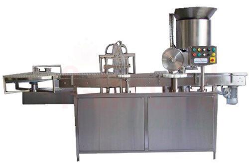 Automatic Vial Filling Machine and Rubber Bunging Machine