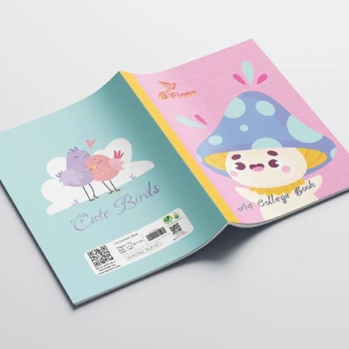 Staple A4 Notebook, For Home, Office, School, Feature : Bright Pages, Eco Friendly, Good Quality