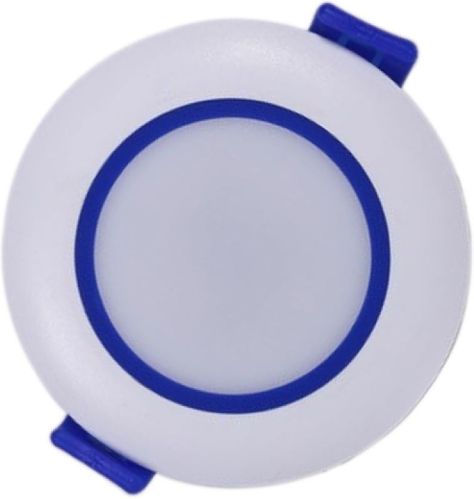 Round Ledify 3w Blue Color Deep Light, For Home, Office, Room, Party, Voltage : 220