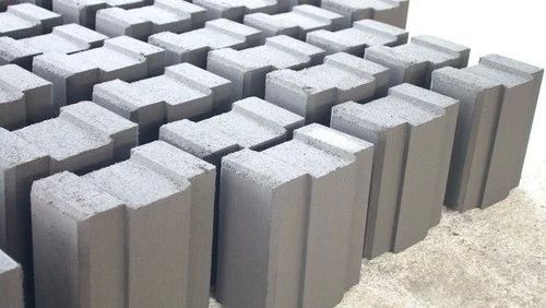 Concrete Interlocking Block, For Flooring, Size : Customised