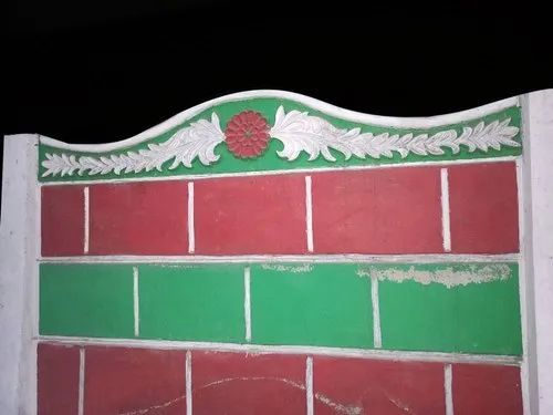 RCC Boundary Wall, For Construction, Pattern : Plain, Printed