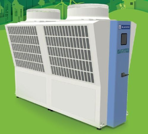 Blue Star Polished Stainless Steel Inverter Scroll Chiller, For Industrial, Voltage : 440V