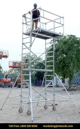 Mild Steel Polished Cantilever Scaffolding System, For Construction, Size : Standard