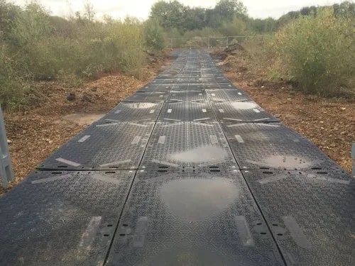 HDPE Ground Protection Mats, Size : Standard