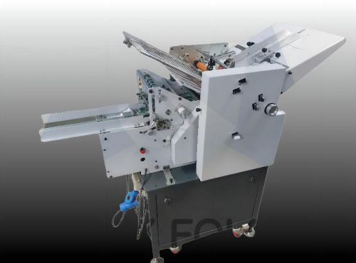 Mechanical Mild Steel Leaflets Folding Machine, Specialities : Rust Proof, Long Life, High Performance