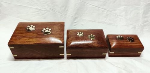 Rectangular Wood PET Urns