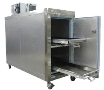 Polished Stainless Steel Mortuary Chamber, For Hospital, Voltage : 200-250v