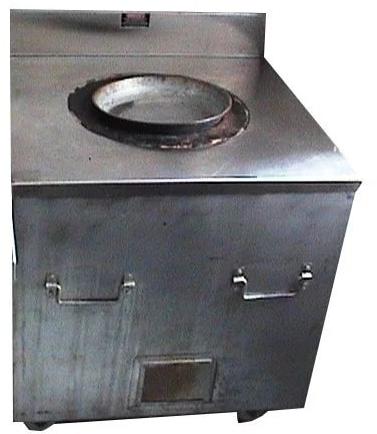 Square Stainless Steel Charcoal Tandoor