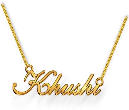 Polished Gold Name Pendant, Feature : Unique Designs