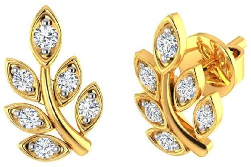 Gold Stud Earrings, Style : Modern