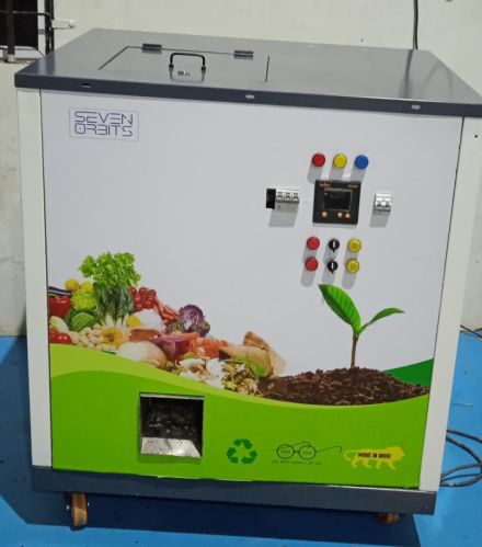 Mobile / Mounted 200-400kg Electric Organic Composter, Production Capacity : 50/Month