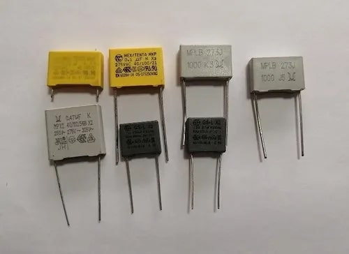 Aluminium 0.1UF 275VAC Box Capacitor