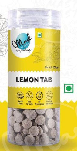 Mast Lemon Tablets, Color : Brown