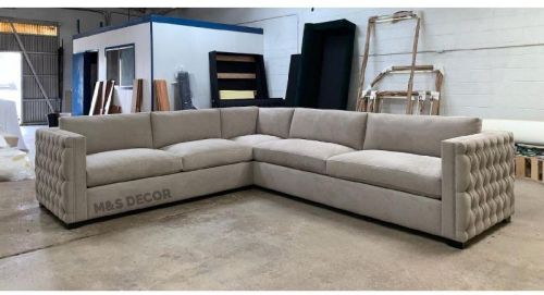 Beautiful Chester L Shape Corner Sofa Set