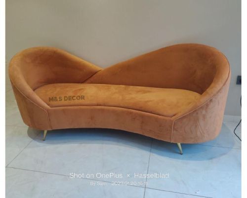 Overlapping Curved Modern Sofa, Size : Customised