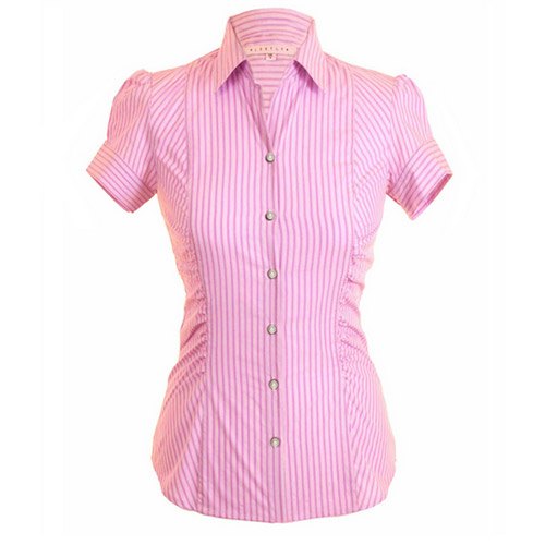 Plain Polyester Ladies Shirts, Technics : Machine Made