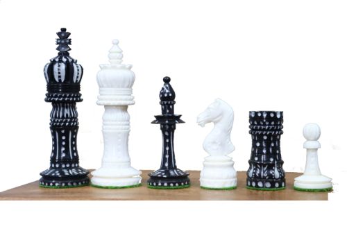 Camel Bone Chess Pieces, For Gifting, Decoration, Style : Classy, Antique