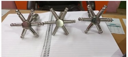 KAUSHAL INDUSTRIES HIGH QUALITY Polished Stainless Steel Door Handle, Color : Silver