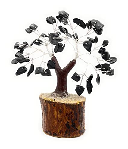 Black Tourmaline 50 Beads Stone Tree