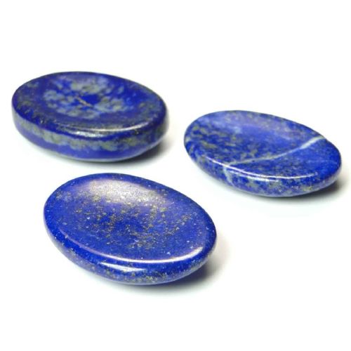 Lapis Lazuli Worry Stones, For Making Jewellery, Feature : Attractive