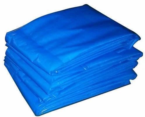 Sarwati Polymers Rectengular Blue HDPE Tarpaulin, For Building, Garden, Roof, Size : Multisizes