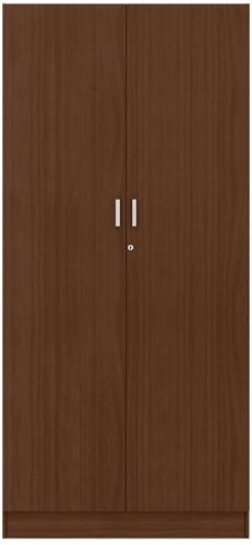 Polished Wooden Wardrobe, For Office Use, Home Use, Door Style : Hinged Door