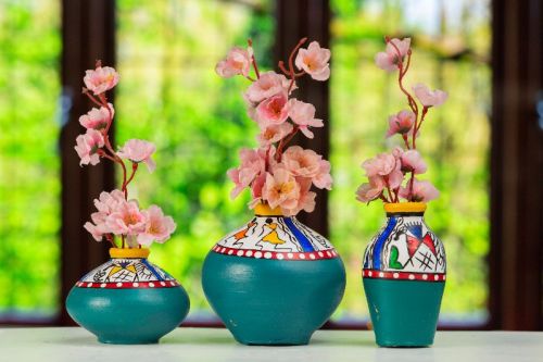 Polished Terracotta Kolkata Potapot Vibes Pots, Feature : Attractive Look, Easy To Fit, Fine Finish
