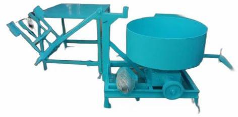 1HP Single Automatic Mild Steel Pan Mixer, For Construction, Voltage : 230 V