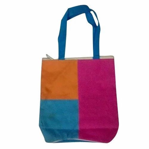 Cotton Multicolor Ladies Carry Bag, Size : Multisizes