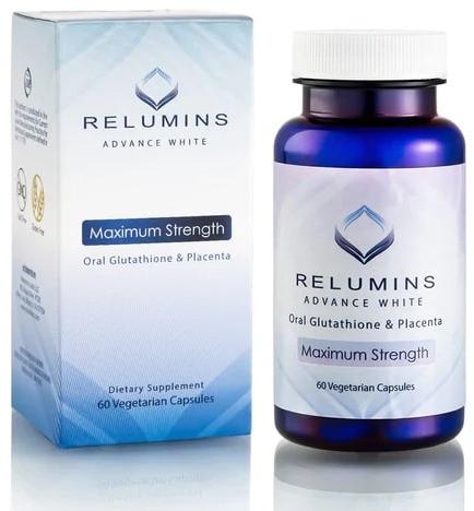 Relumins Advance White Oral Glutathione and Placenta Maximum Strength Capsules