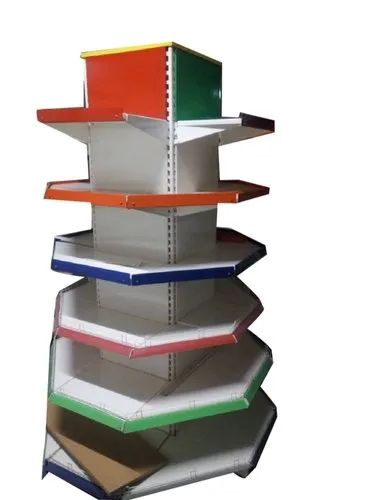 Adarsh Industries Metal Gondola Display Unit, For Supermarkets Use, Size : Customised, Customised