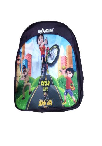 Alpha Nemesis Printed Polyester Kids School Bag Jump, For 10L, Size : Small