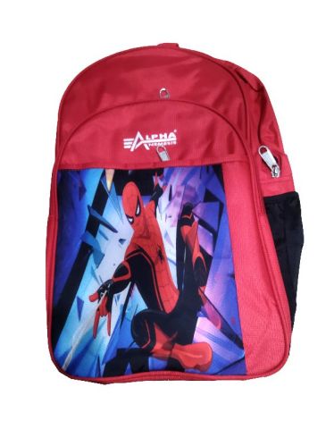 Printed Alpha Nemesis Polyester Kids School Bag Rsp, For 10l, Size : Small