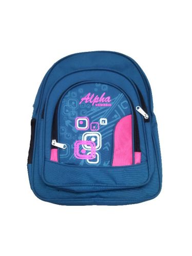 Printed Polyester School Bag Pri, Size : Medium