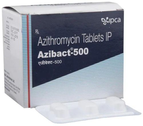 Azibact 500 Tablet, For Clinical, Hospital, Purity : 100%