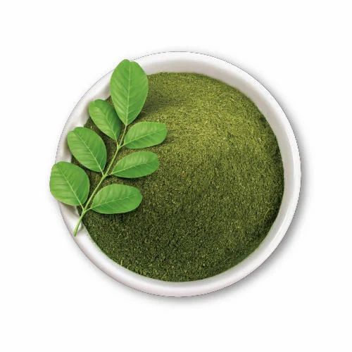 Light Green Natural Moringa Leaf Powder, For Cosmetics, Style : Dried