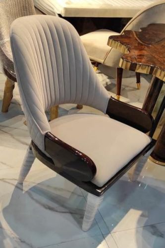 Polished Wooden Velvet Dining Chair, For Hotel, Feature : Termite Proof