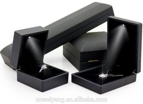 Rectangular LED Jewellery Boxes, Color : Multi Color