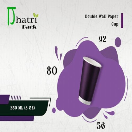 8 Oz Double Wall Paper Cup