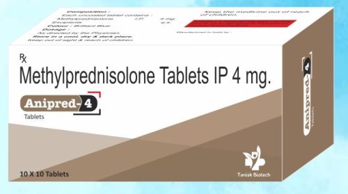 Methylprednisolone 4mg Tablet, Purity : 99%