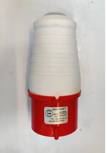 32 AMP 5 Pin Industrial Plug, For Electrical Fittings, Feature : Corrosion Proof, Durable, Finely Finished