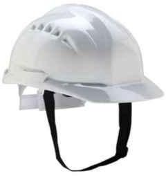 Oval Fiber White Safety Helmet, For Construction, Industrial, Style : Half Face